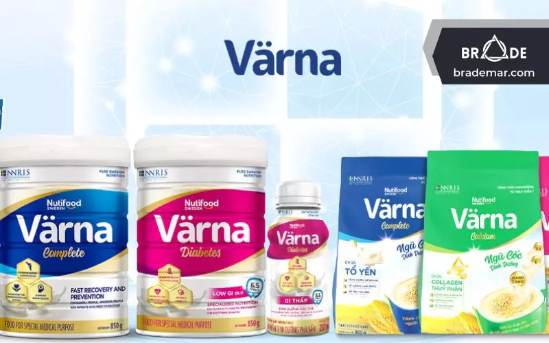 Danh mục sản phẩm của Nutifood bao gồm Varna