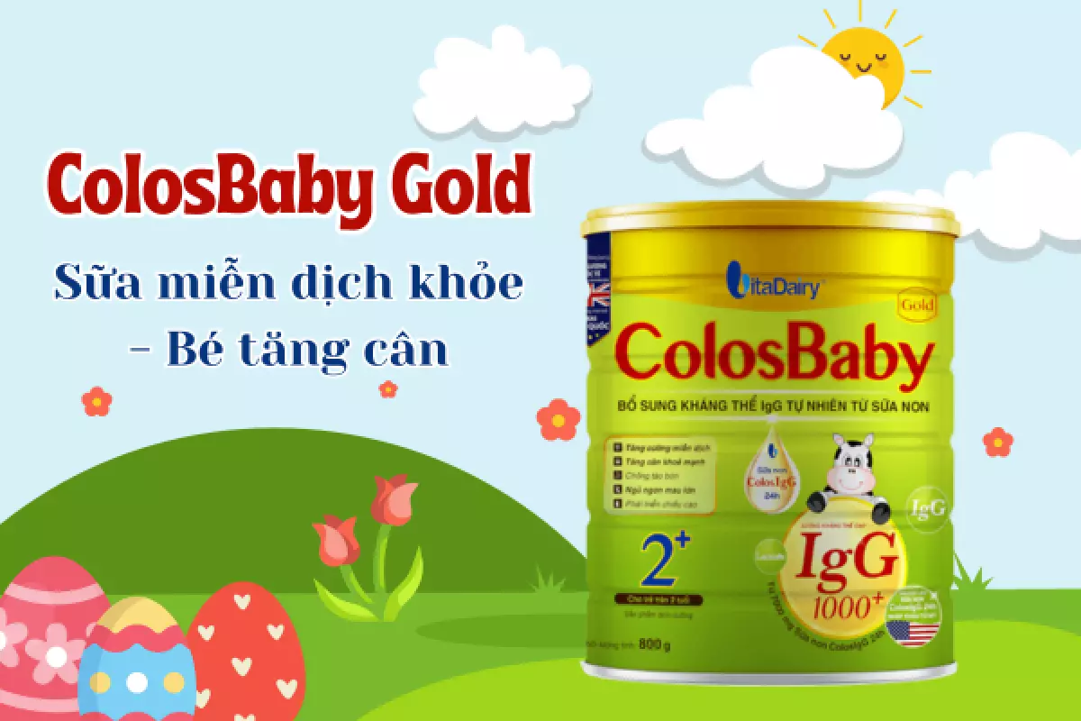 Sữa colosbaby miễn dịch khỏe bé tăng cân là loại nào