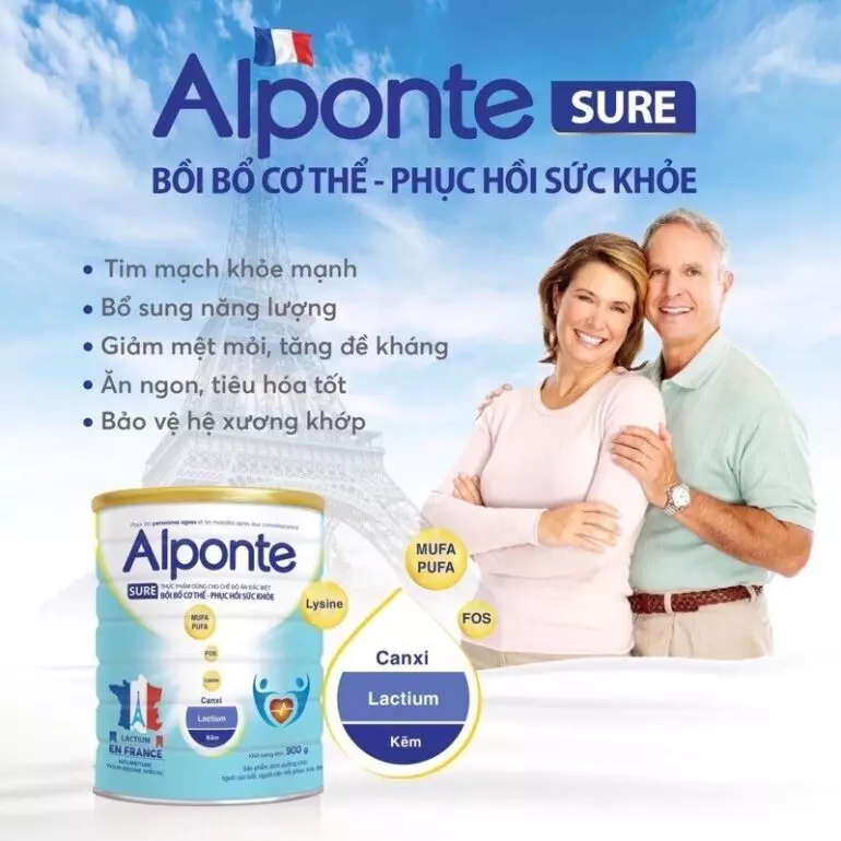 Sữa bột Alponte Sure