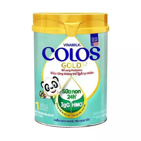 Sữa Vinamilk ColosGold số 1 dành cho trẻ từ 0-12 tháng tuổi.