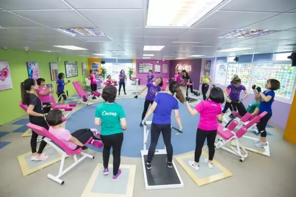 Phòng tập Curves - Gym dành riêng cho Nữ