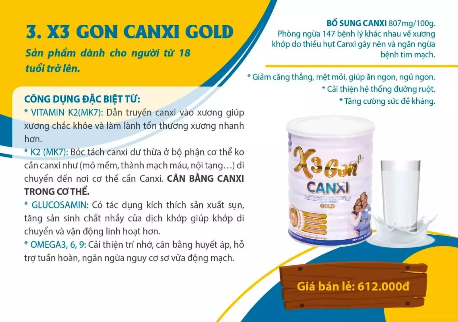 Sữa X3gon Gold Collagen có tốt không