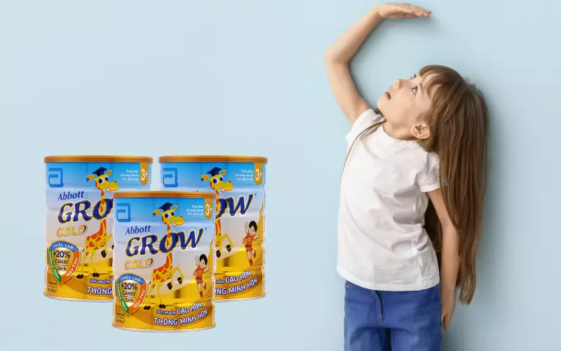 Abbott Grow - Sữa giúp bé 1 tuổi tăng chiều cao hiệu quả