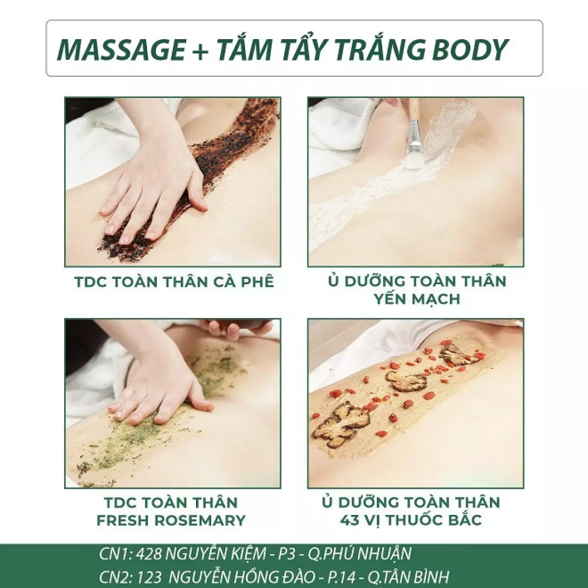 Spa massage giảm mỡ bụng
