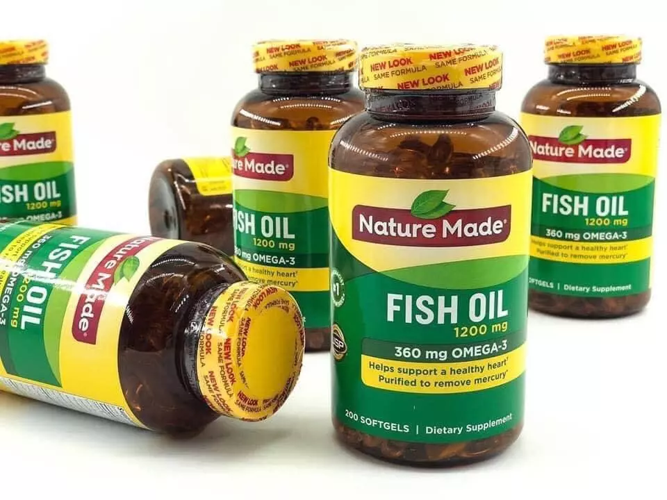 Dầu cá Fish Oil OMEGA 3 Nature Made