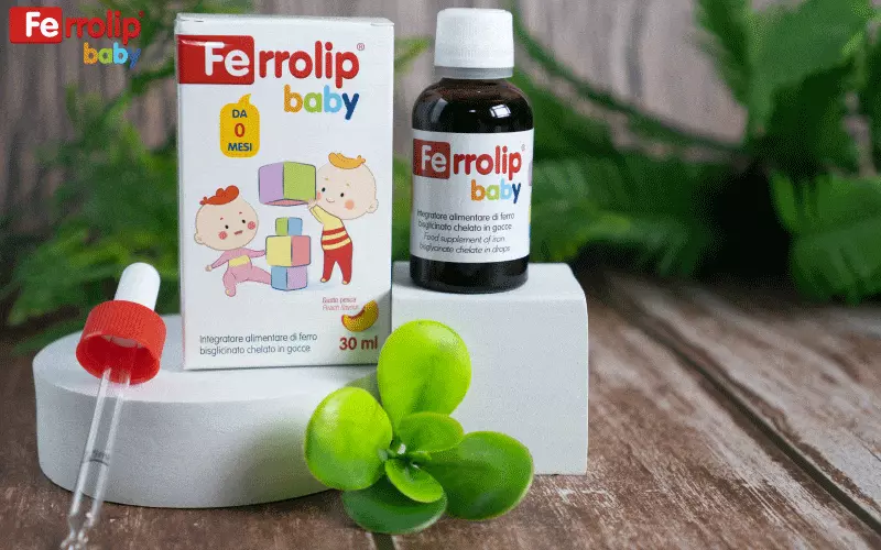Sắt Ferrolip Baby - Sắt amin nhập khẩu châu Âu cho bé