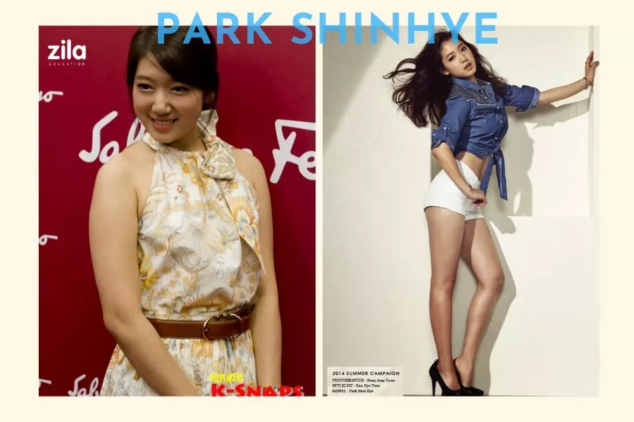 Park Shin Hye - Thực đơn giảm cân của diễn viên Park Shin Hye