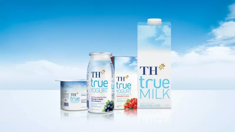 Sữa tươi tăng cân cho bé TH True Milk