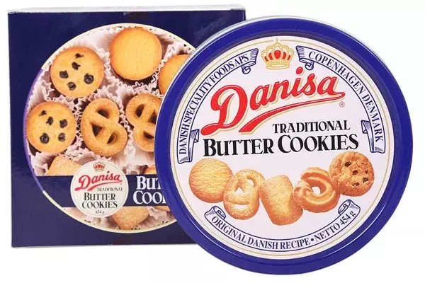 Bánh Danisa và hộp