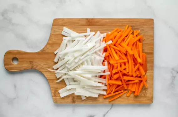 cách làm củ cải muối chua ngọt