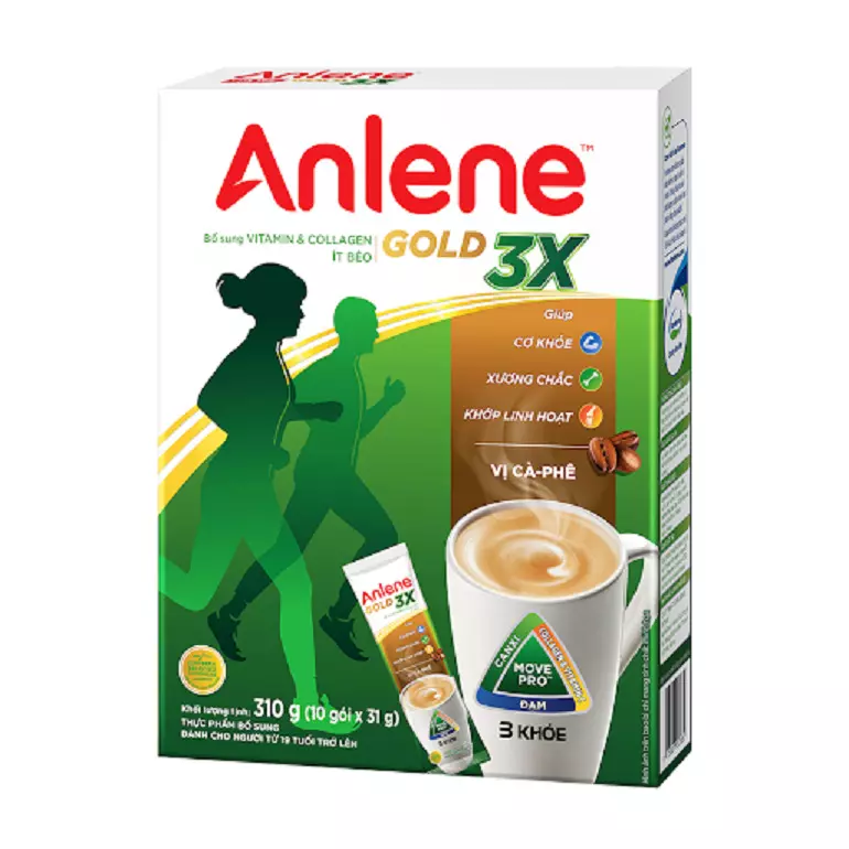 Sữa Anlene nhiều vị mang lại cho người dùng nhiều sự lựa chọn và trải nghiệm khác nhau.