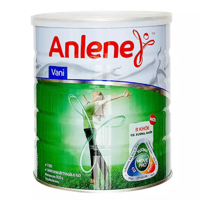 Sữa Anlene cung cấp và bổ sung các thành phần dinh dưỡng thiết yếu cho hệ xương và cơ thể, tốt cho trí não.