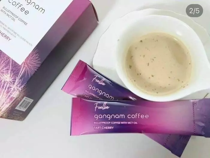 Cafe giảm cân Hàn Quốc Gangnam Coffee an toàn với thành phần tự nhiên
