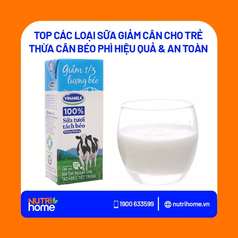 sữa dành cho trẻ béo phì, Sữa tươi Meadow Fresh New Zealand ít béo