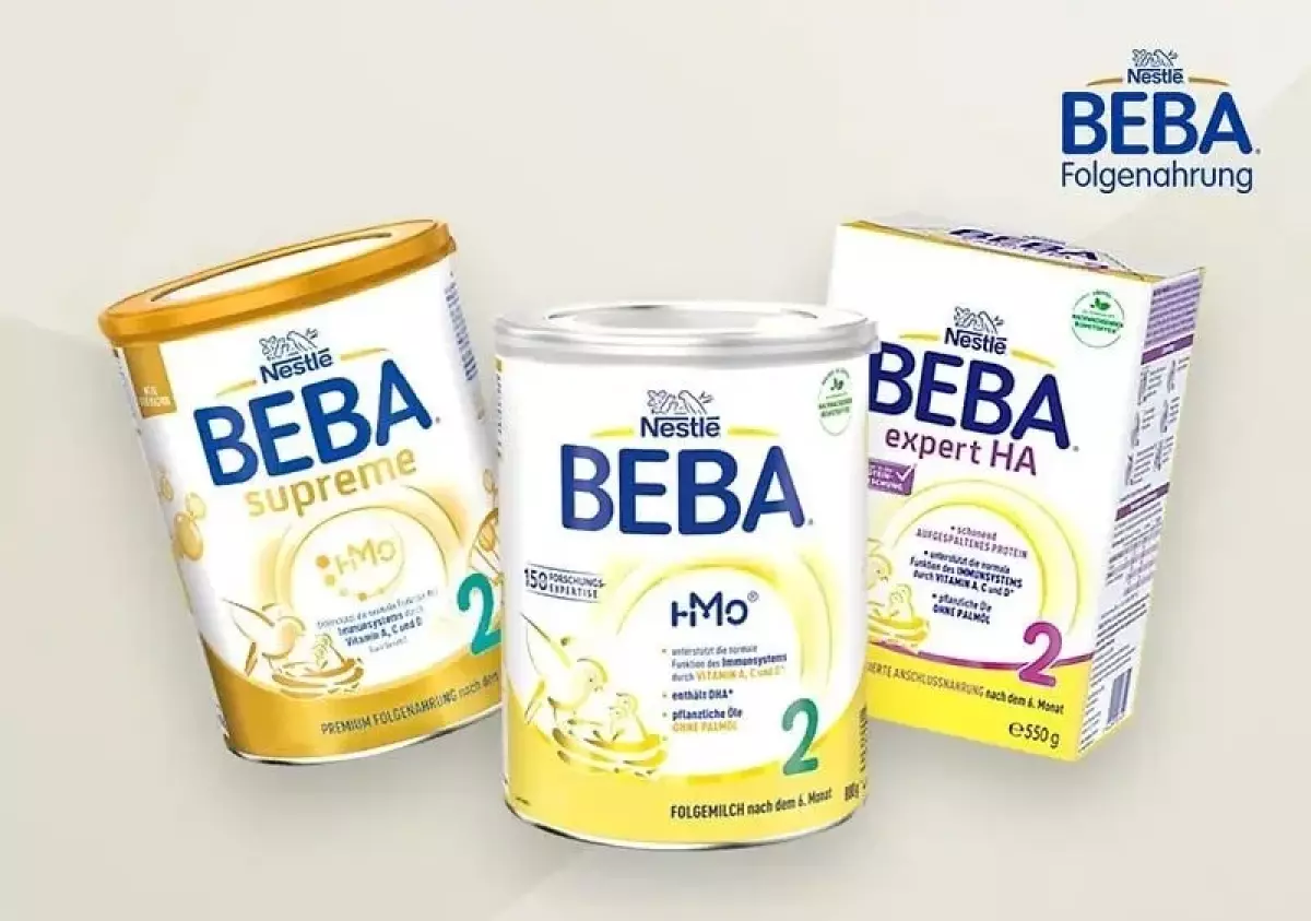 Các loại sữa BEBA chính hãng Đức