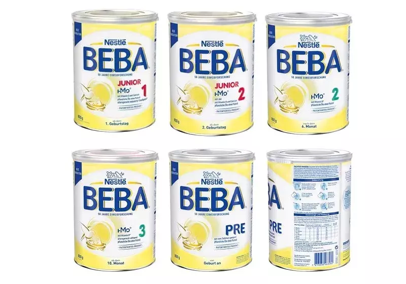 Các loại sữa BEBA chính hãng nhập khẩu trực tiếp từ Đức