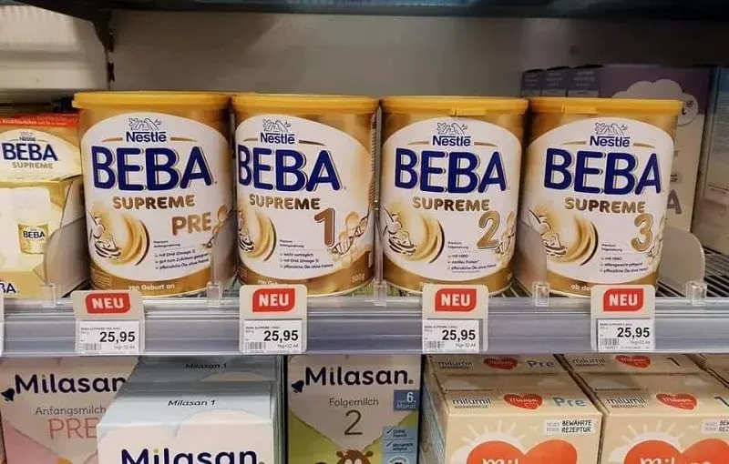 Review sữa BEBA chính hãng Đức