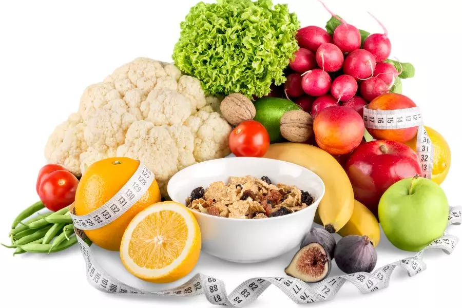 Ăn nhiều rau củ và các loại hạt để việc giảm cân được hiệu quả