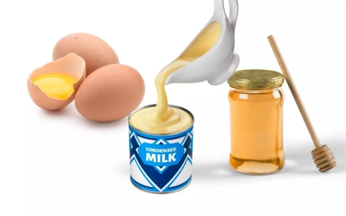 Trứng gà mật ong sữa đặc