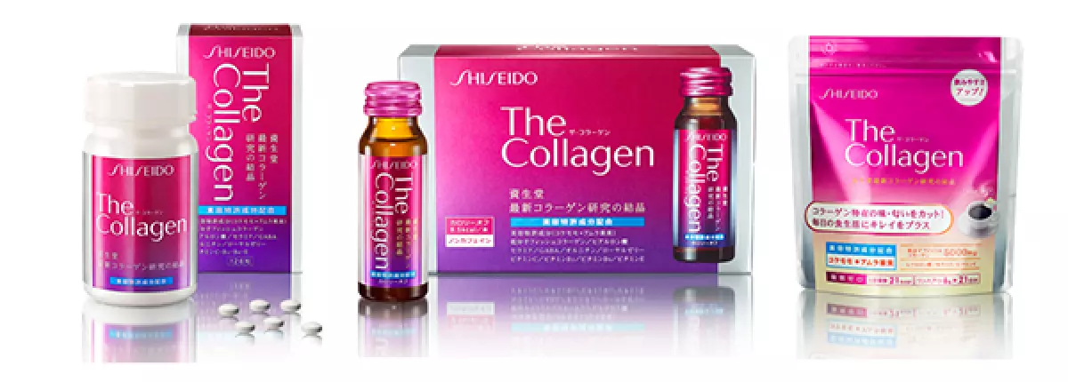 Các dạng collagen Shiseido