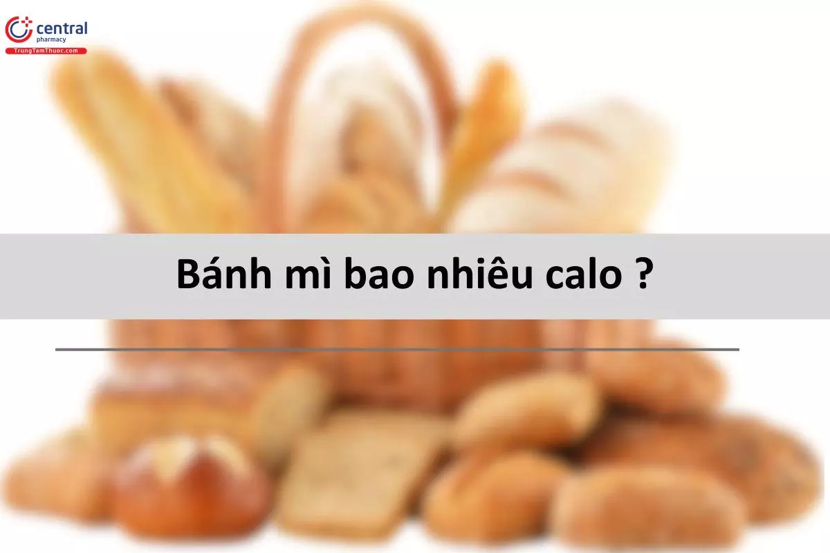 Một ổ bánh mì bao nhiêu calo?