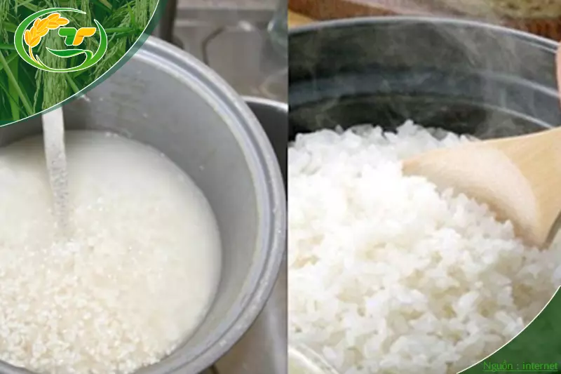 nấu cơm gạo nở thông dụng