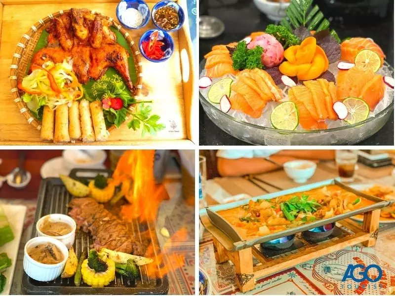 Các món ăn ngon nổi tiếng tại nhà hàng Kim Gia Đà Lạt