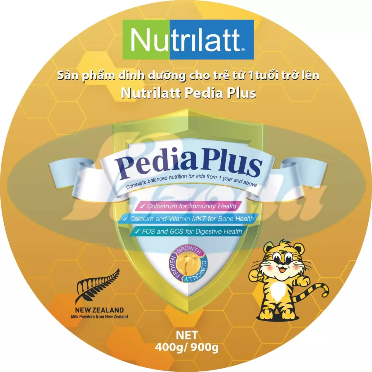 Sữa bột Nutrilatt Pedia Plus 900g
