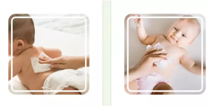 Sử dụng khăn lau hạ sốt là một lựa chọn phổ biến các mẹ hay áp dụng