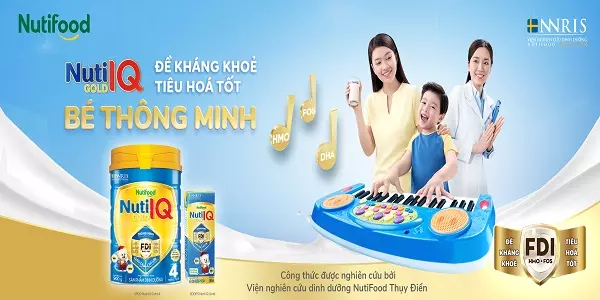 Sữa Nuti IQ Gold số 1 hộp 900g cho trẻ 0-6 tháng