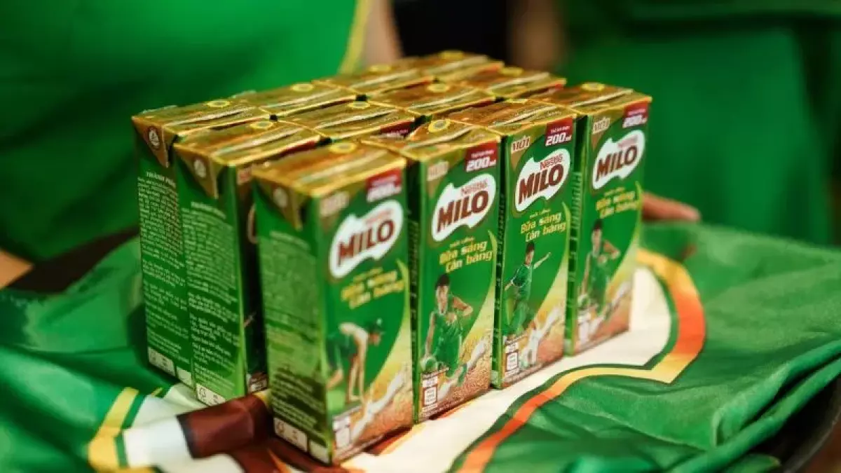 Sữa Milo chiết xuất từ mầm lúa mạch