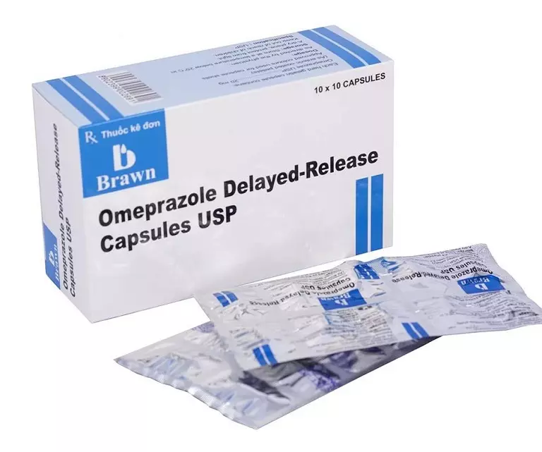 Omeprazol 20mg Brawn trị bệnh dạ dày hiệu quả