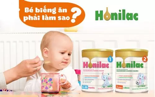 Sữa Honilac giúp đặc trị biếng ăn