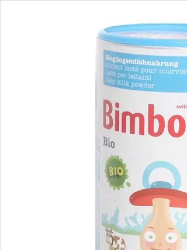   Sữa bột hữu cơ Bimbosan - Lựa chọn tuyệt vời cho sức khỏe của bé