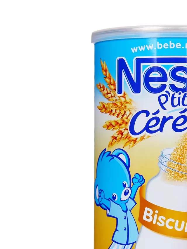   Bột pha sữa Nestle vị bích quy 400g cho bé 6M+
