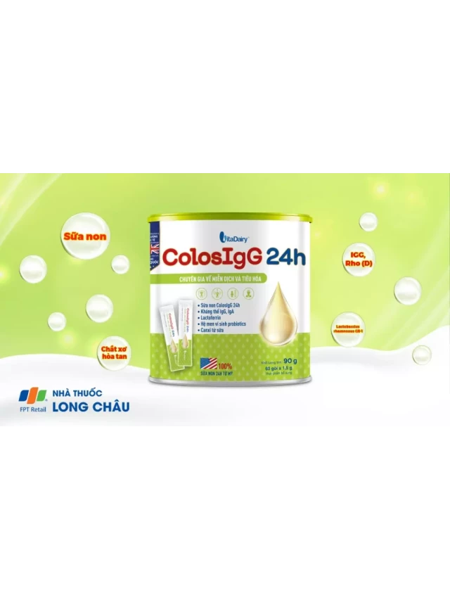   Sữa ColosIgG 24h Vitadairy: Tăng cường miễn dịch và tiêu hóa một cách tự nhiên