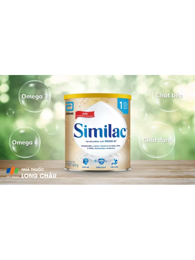   Sữa bột Similac 1 Abbott: Đồng hành với sự phát triển của bé yêu từ 0-6 tháng tuổi