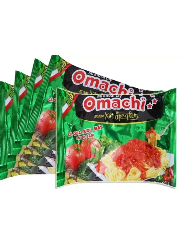   Hướng dẫn các cách nấu mì Omachi ngon