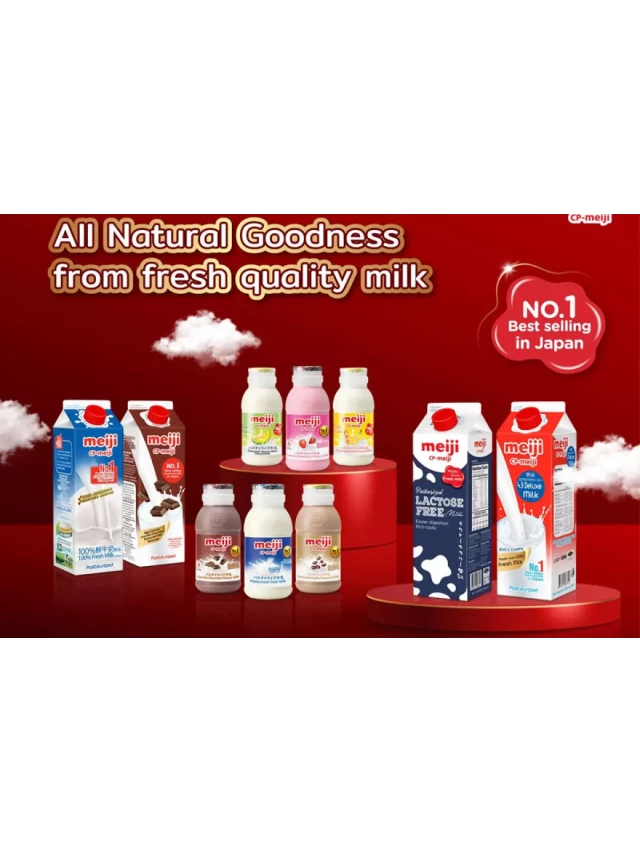   Review sữa tươi Meiji thanh trùng có tốt không? Có mấy loại?