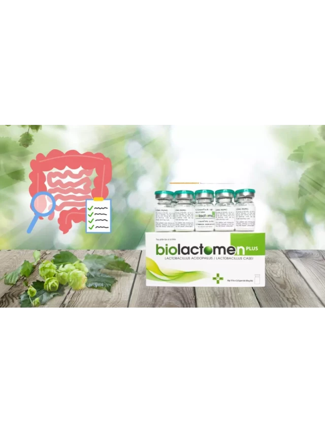   Men tiêu hóa Biolactomen: Sản phẩm hỗ trợ đường tiêu hoá
